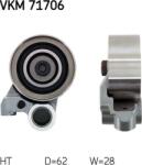 SKF VKM 71706 - Rola intinzator, curea distributie - ROLA INTINZATOR. CUREA DISTRIBUTIE - compatibil Toyota - SKF-VKM 71706 (SKFVKM71706)