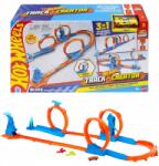 Mattel Track Creator Szett 3AZ1BEN Szuper Versenypálya Tripla Hurok 4+ (JDW39)