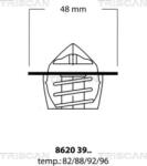 Triscan 8620 3988 - Termostat, lichid racire - TERMOSTAT. LICHID RACIRE - compatibil Opel. Chevrolet. Vauxhall. Daewoo - Triscan-8620 3988 (TRISCAN86203988)