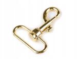 Stoklasa Forgatható fém karabiner, világos arany, 38 mm lyuk (880751_247889_133938)