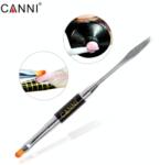 CANNI 2in1 Spatula és ovális szőrű ecset (86202)