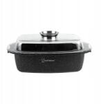 Masterpan Britfanna Márvány Edény 5, 5l 32cm Indukciós Gáz Masterpan 2147 2026 (BRYTFANNA 32CM 5,5L MARMUR MASTERPAN MP-2147)
