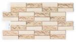Grace Baltic 3D Pvc falpanel Bézs tégla mintás (TP10013971)