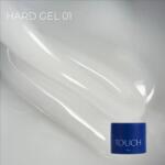 Touch Hard Gel építőzselé 15 ml - No. 01 - tejfehér (TOUCH-HG15-01)