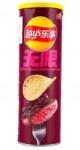 Lay's Stax Fekete borsos Rib Eye steak ízű burgonyaszirom 90g (6924743927919)