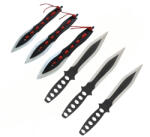 Depox Set trei cutite de aruncat DEPOX®, Anarchy Blades si 3 cutite de aruncat Ballistic Blades , otel inoxidabil (2475)
