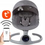 Kidwell Elektromos Hinta 2in1 Babaágy Hinta Kidwell Reve Grey/Silver (BUELREV01A3)