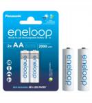 Panasonic Eredeti Eneloop Akkumulátorok 2xAA 2000 mAh 100% Japán (BK-3MCDE/2BE)