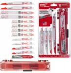 Milwaukee Fűrészlap készlet szablyafűrészhez fém fához Milwaukee 13 db-os (49222231)