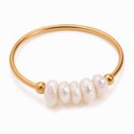 Olivie 10334 Gyöngyös gyűrű GOLD Gyűrűméretek: 5 (EU: 49-50) (ANQ)
