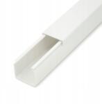 CanaLUX Kábelcsatorna szerelővályú fedéllel 25x25 mm 2m fehér (CNL-C-25025)