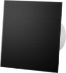 airRoxy Ventilátor 100mm fekete Matt üveg Higrosztáttal (01064+01174)