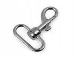 Stoklasa Forgatható fém karabiner, fekete nikkel, 38 mm (880751_247888_133938)