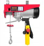 VEVOR Elektromos emelő 600KG 1150W 4, 2m távirányítóval 12m emelési magasság, tiszta réz motor (DDGSSHLYXYKKY1R)