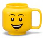 LEGO® Kerámia bögre Lego sárga mosolygós minifigura 255 ml
