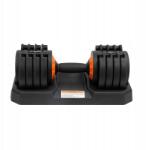 GymBeam Bevonatos/gumírozott állítható súlyzók GymBeam szett (Hantla regulowana 3-20 kg - GymBeam)