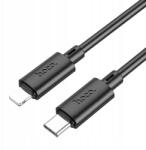 hoco. Usb Type-C kábel Apple Lightning 1 m fekete (6931474783288)