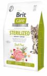 Brit Care Cat gabonamentes, sterilizált, immunrendszert támogató macskaeledel 2 kg (8595602565078)