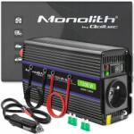 Qoltec Feszültség átalakító 1200 Ms Wave 12V 230V 600/1200W Usb