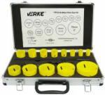 VERKE Bimeta Lyukasztó Készlet Fa Fémhez 19-76MM 17 Db Verke (V05090)
