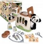 Smoby állatorvosi felszerelés pandával és szállítódobozzal 2 az 1-ben (340303)