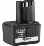 GESIPA Akkumulátor Li-Ion Gesipa 4007081099189 14, 4 V 2 Ah (4007081099189)