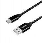 LogiLink Usb 2.0 kábel LogiLink CU0139 Usb A Usb-c, M/M, fekete, 0, 3m (CU0139)