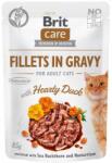 Brit Care Macskafilé mártásban Ízletes kacsa tasak 85g (8595602540518)