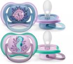Philips Avent Philips Ultra Air nyugtató cumi 6-18m, 2db SCF085/61 (SCF085/61)