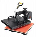 Vevor 15x15 hüvelykes 38x38 cm-es hőprés 2 az 1-ben kagylóhéj szublimációs teflonnal (DG3838CM2220VBUI0)