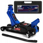 SilverTools Alacsony Profilú Hidraulikus Emelő 2, 5 T Kofferben, Forgatható Kar (S10662)