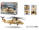 Sluban Építőkockák Sluban Helikopter Black Hawk 439 Katonai helikopter Építőkockák gyerekeknek (M38-B0509)
