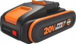 WORX 20V/2.0Ah akkumulátor kapacitásjelzővel, WA3639 garancia 2+1 év (WA3639)