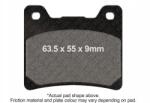 EBC Fékbetétek Ebc Epfa Hh Yamaha BT1100 FZ750 XJ600 YZF750 YZF600