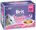 Brit Premium Cat Jelly Fillets Filé zselében macskáknak Mix 12x85g (KBRI125_PAK2)
