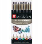 Sakura Pigma Micron 6 db-os színes vékonyceruza készlet