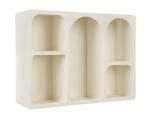 Bizzotto Etajera mdf alb crem 80x24x60 cm (58323) Raft