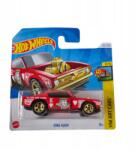 Mattel King Kuda Art Carsv8/10 sorozat, Hot Wheels, Kisautók Die cast, piros 1: 64 (HTD73)