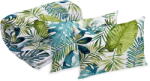 Alcam Set Alcam Jungle, pilota 140x200 cm, perna 50x70 cm, fibra siliconica, husa microfibra, cu model
