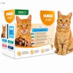 Iams Nedves macskaeledel Iams Sea Collection Adult ízkeverék12x85 g (8710255100357)