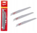 Milwaukee Fűrészlap fához és műanyaghoz 150 mm 6 Tpi (3 db) 48001075 (48001075)