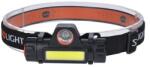 Solight Led fejlámpa, Solight , 3W Cob, 150 60lm, Li-ion, Usb (8592718026677)