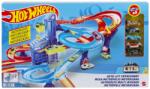 Mattel Hot Wheels: Szuper Szerpentin pályaszett 5db kisautóval Mattel