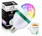 Renkforce Disco Led izzó Rgb E27 Diszkógömb 3W Adapter 230V (1349523)