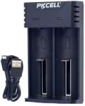PKCELL Incarcator 2x acumulatori PKCELL Li-Ion PK-8221 pentru 14500 14650 16340 17335 17500 17670 18350 18490 18500 18700 20700 21700 2 (PK-8221) Incarcator baterii