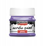 Pentart Pentart fényes akrilfesték 50ml ibolyalila