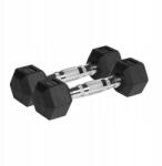Rebel RBA-2325-02 Gumírozott öntöttvas súlyzók Hex 2 x 2 kg (RBA-2325-02)