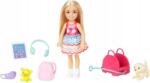 Mattel Chelsea játékbaba Utazó szett Kutya 6 kiegészítő 3+ (HJY17)