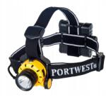 Portwest Fejlámpa 500 lumen akkumulátoros vízálló Ultra Power (PA64YBR)