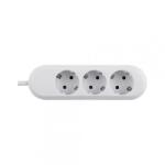 Bachmann Prelungitor Bachmann SMART cu 3 prize Schuko, cablu 5 m, 16A, 3680W, alb (BM-387.272R)